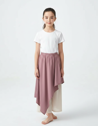 Pantalon Chinois Fille Beige