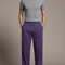 Pantalon Chinois Violet Ample Coton Confortable Unisexe - Molleton