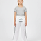 Pantalon Chinois Blanc Ample Unisexe Traditionnel Kung Fu - Polyester