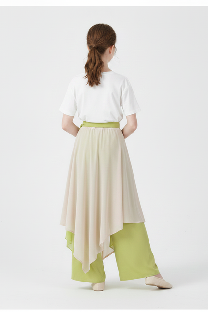 Tunique Et Pantalon Chinois - Vert Polyester - vue 2