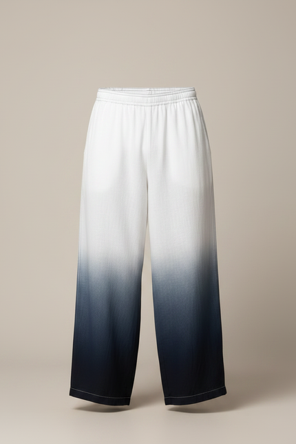 Pantalon Chinois Dégradé Ample Coton Homme - Multicolore - vue 3