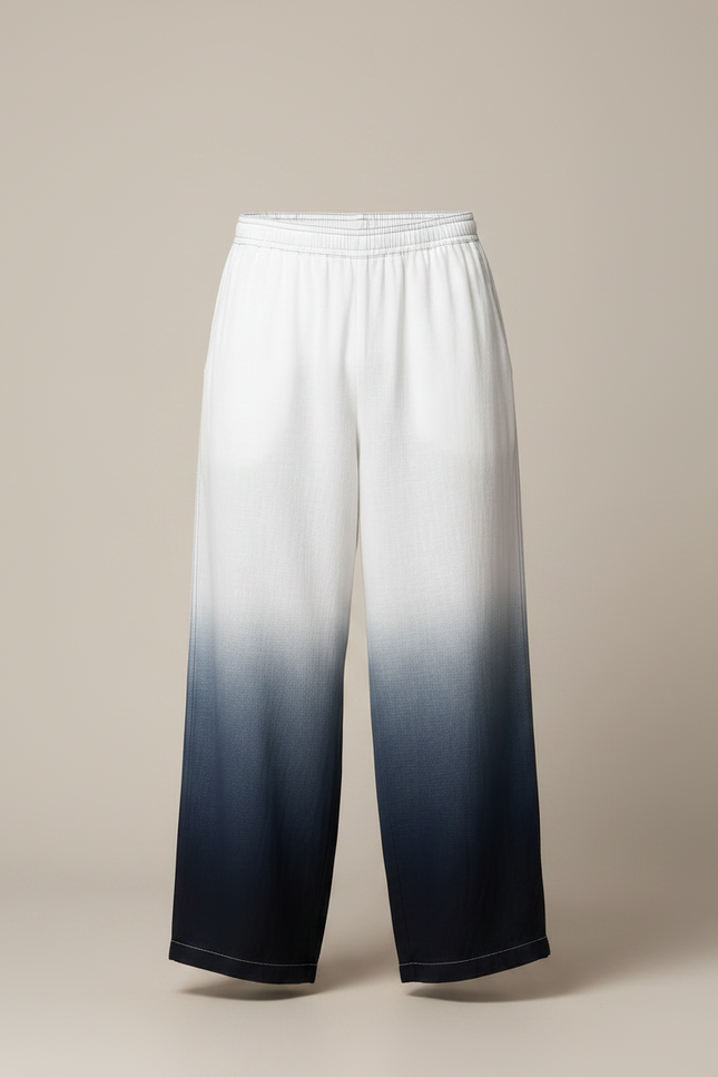 Pantalon Chinois Dégradé Ample Coton Homme - Multicolore - vue 3