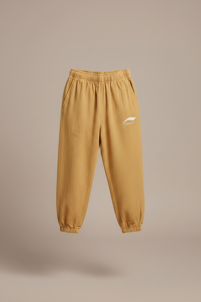 Pantalon Chinois Jaune Ample Coton Enfant Décontracté - vue 3