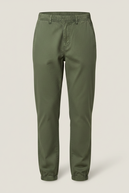 Pantalon Chinois Kaki Coton Ample Enfant - vue 3