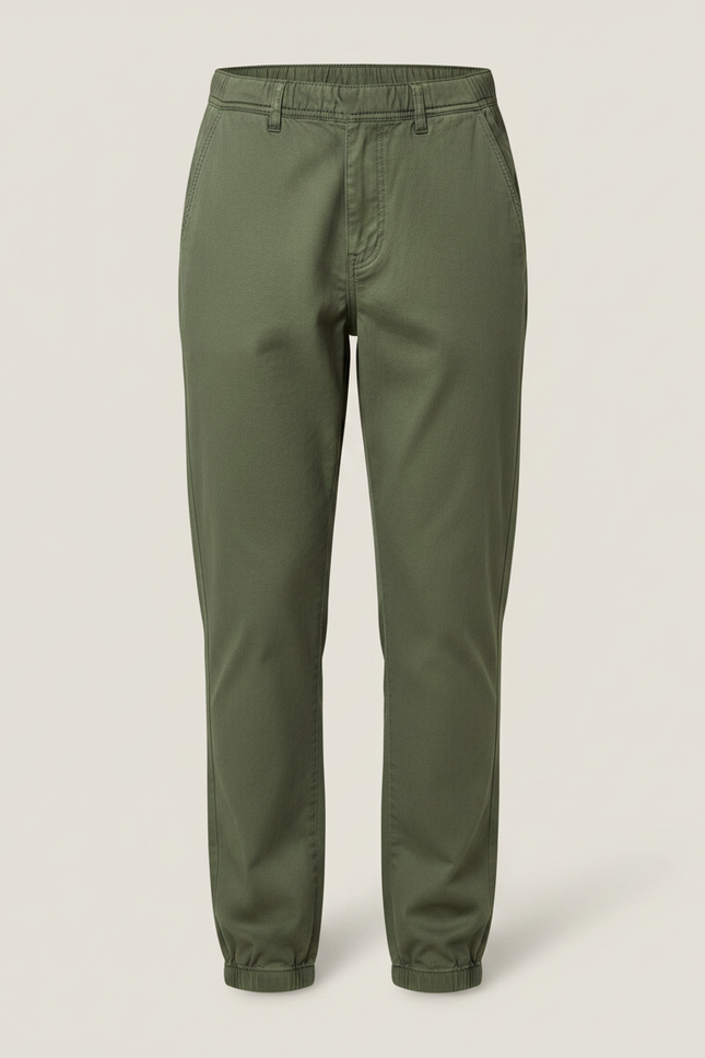 Pantalon Chinois Kaki Coton Ample Enfant - vue 3