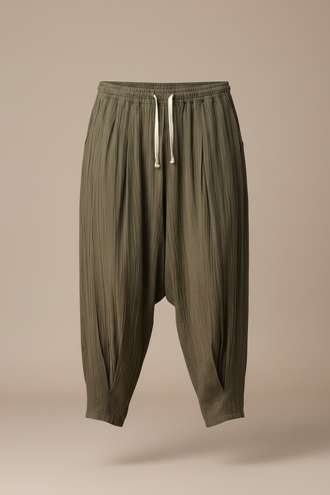 Pantalons Chinois - Kaki Lin - vue 3